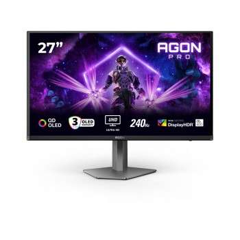 AOC G2 AG276UZD - 26.5" 4K Ultra HD - OLED - Negro - 240Hz