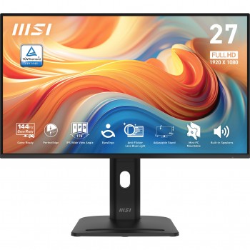MSI PRO MP275PG E14 - 27" Full HD - LCD - Negro - 144Hz 9S6-3PE49M-013