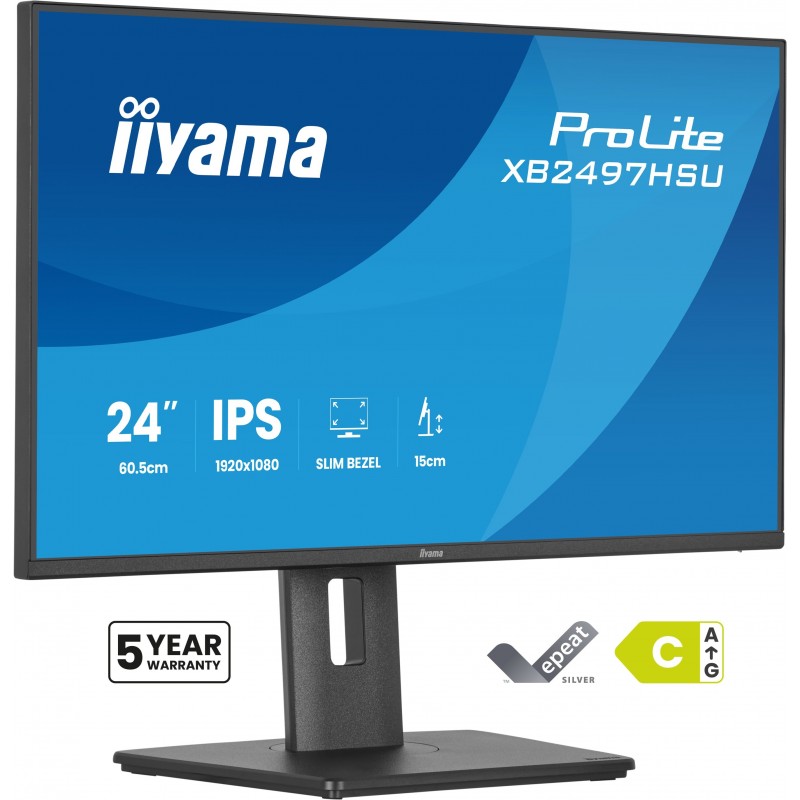 iiyama ProLite XB2497HSU-B1 - 23.8" Full HD - LED - Negro - 120Hz