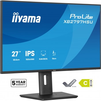 iiyama ProLite XB2797HSU-B1 - 27" Full HD - LED - Negro - 120Hz