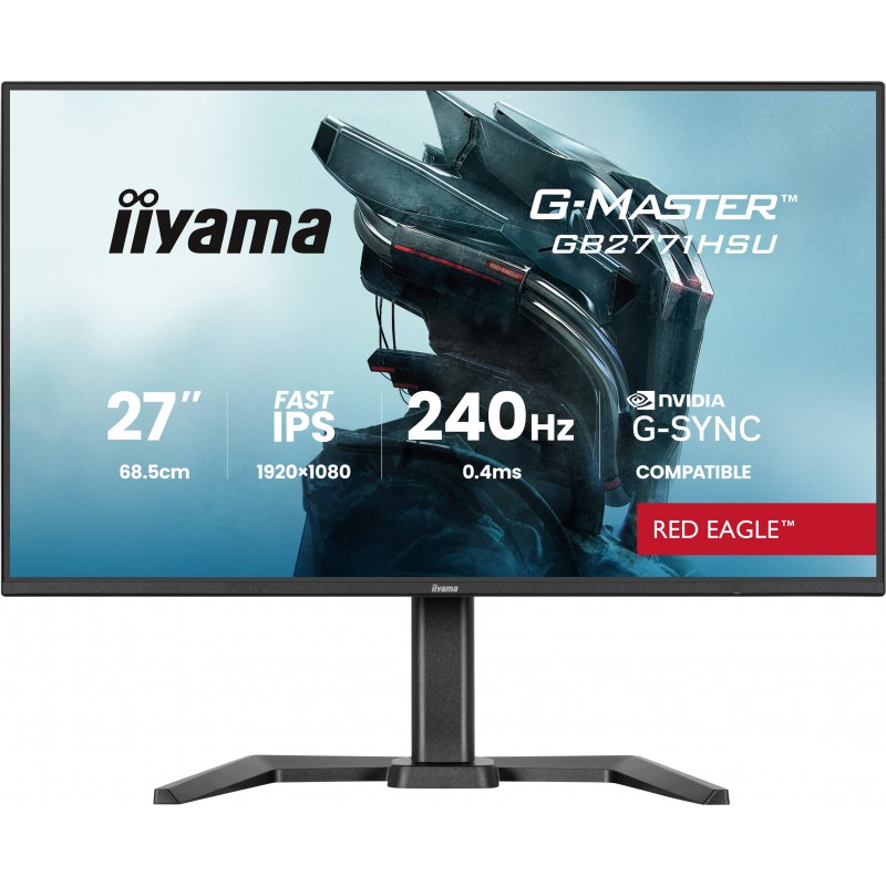 iiyama G-MASTER GB2771HSU-B1 - 27" Full HD -  - Negro - 240Hz