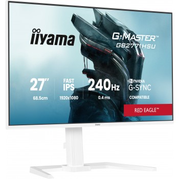 iiyama G-MASTER GB2771HSU-W1 - 27" Full HD - LCD - Blanco - 240Hz