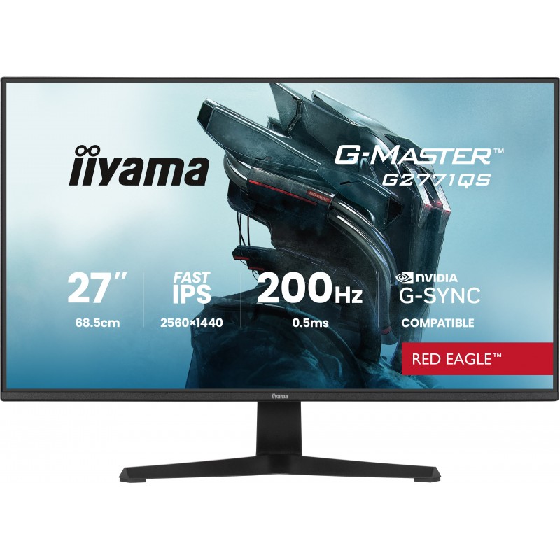 iiyama G-MASTER G2771QS-B1 - 27" Wide Quad HD -  - Negro - 200Hz