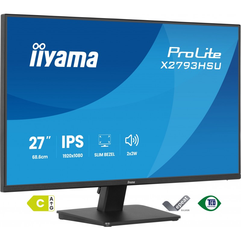 iiyama ProLite X2793HSU-B1 - 27" Full HD - LED - Negro - 120Hz