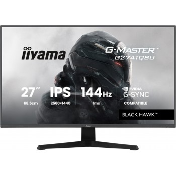 iiyama G-MASTER G2741QSU-B1 - 27" 4K Ultra HD - QLED - Negro - 144Hz