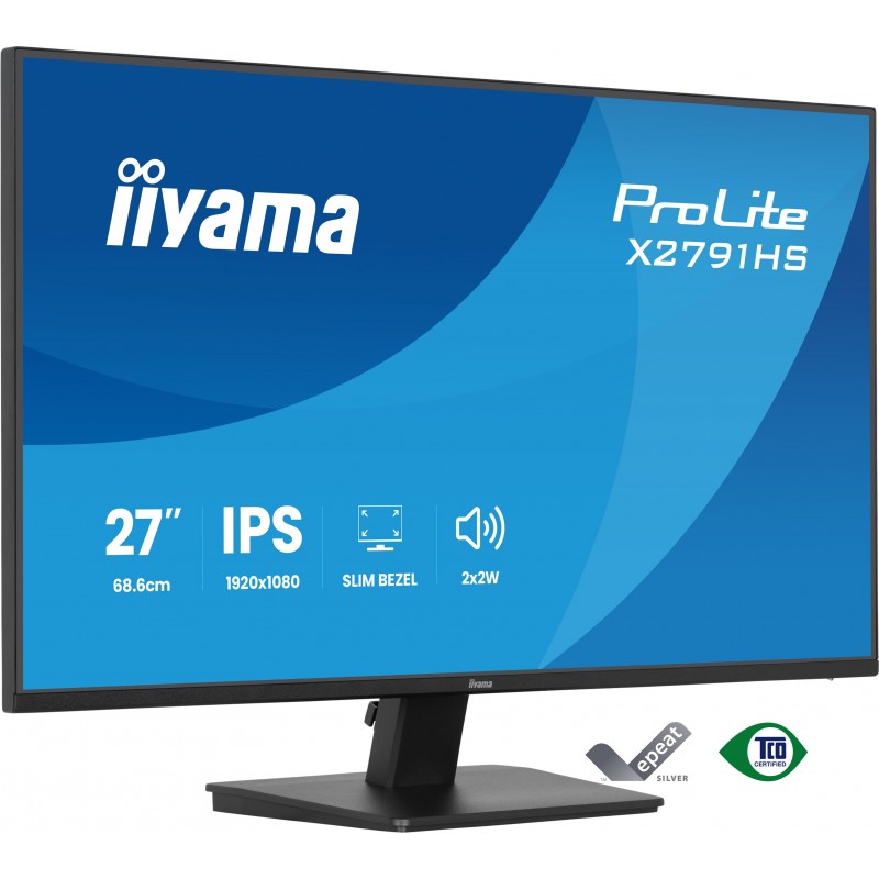 iiyama ProLite X2791HS-B1 - 27" Full HD - LED - Negro - 120Hz