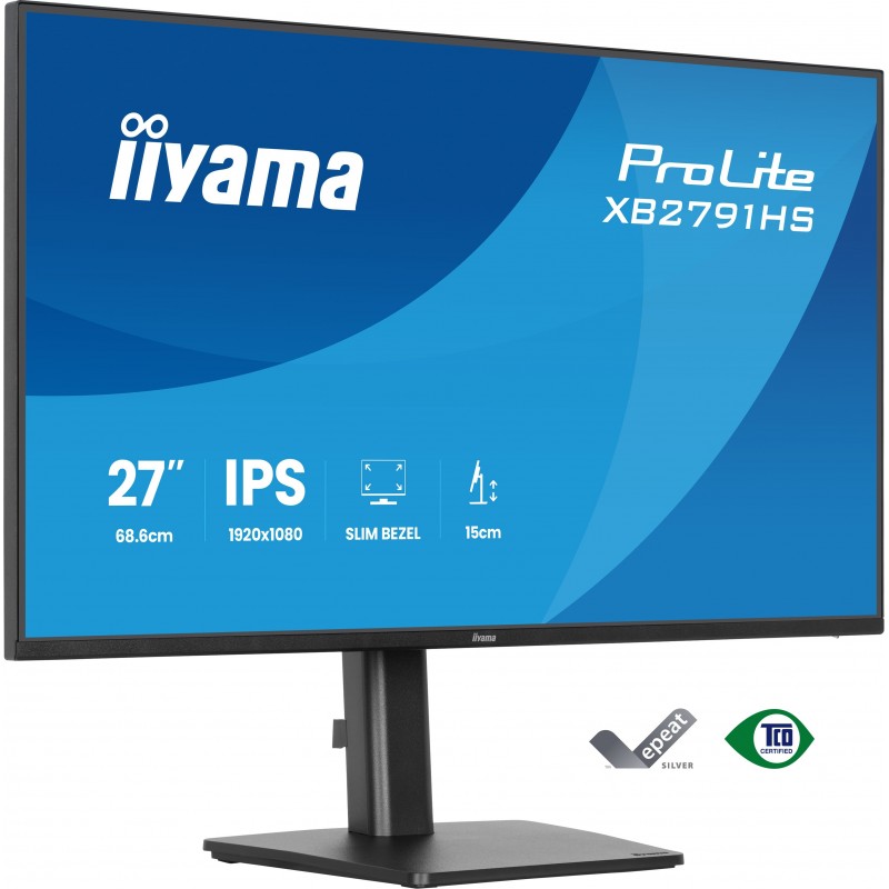 iiyama ProLite XB2791HS-B1 - 27" Full HD - LED - Negro - 120Hz