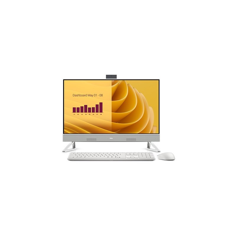 DELL EC27250 Blanco - 27" - Intel Core 5 120U - 16GB - 512GB - Windows 11 Pro 7VFRN