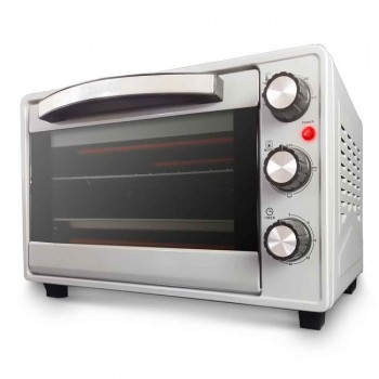 Grunkel HR-23SILVER horno tostador 23 L 1600 W Acero inoxidable