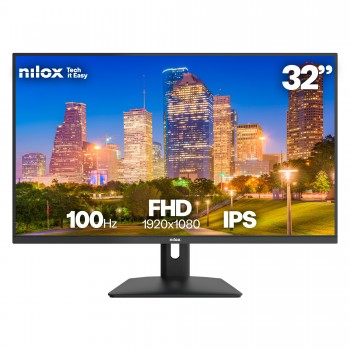 Nilox MONITOR 32 IPS 4MS HDMI VGA 100HZ - 32" Full HD - LCD - 100Hz NXM32FHD1001