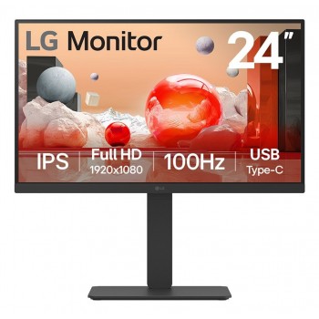 LG 24BA650 - 23.8" Full HD - LED - Negro - 100Hz 24BA650-B