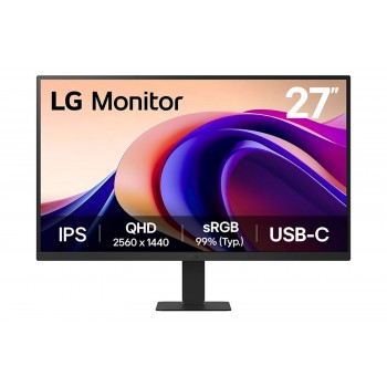 LG 27' QHD Monitor - 27" Quad HD - Negro - 100Hz 27U631A-B