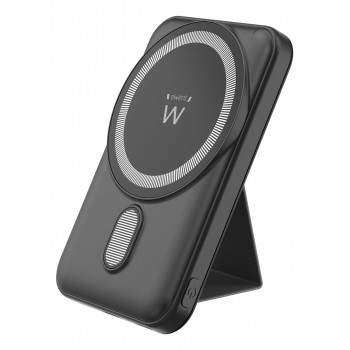 Ewent POWER BANK Mag SAFE 10000 mAh PD 22.5W Negro - 10000 mAh EW1162