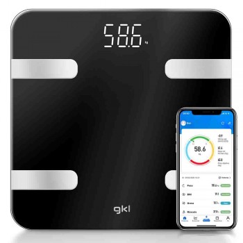 Grunkel FITBLUE300BLACK báscula para bebés Negro