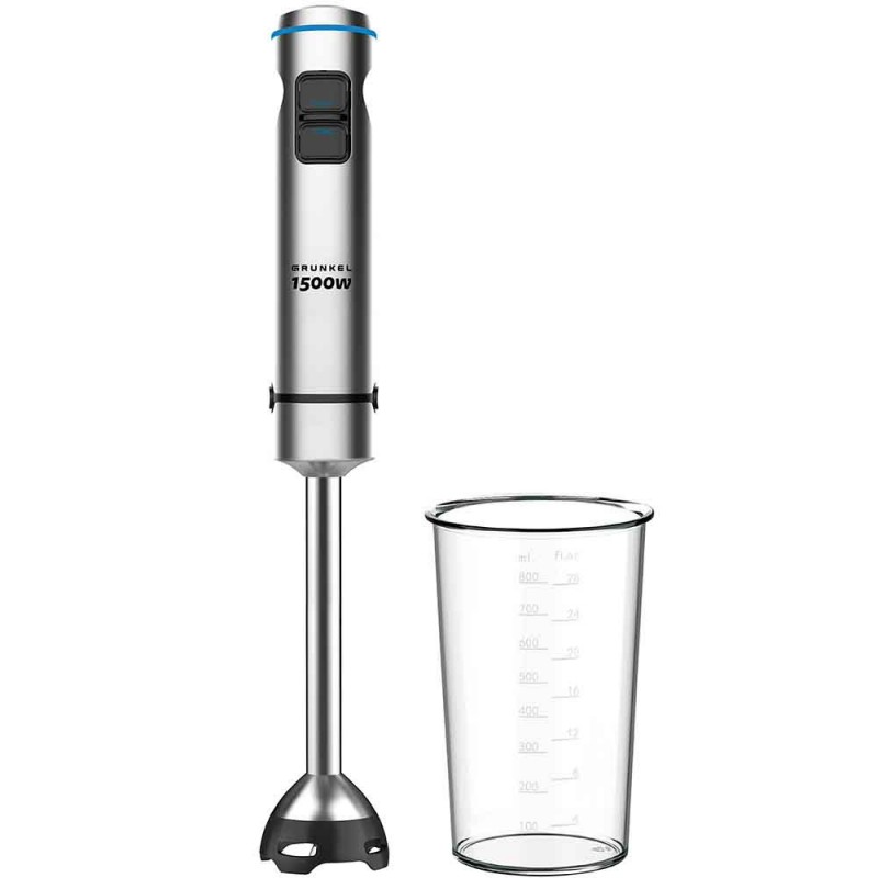 Grunkel BM-1500EXTREME licuadora 0,8 L Batidora de inmersión 1500 W Acero inoxidable
