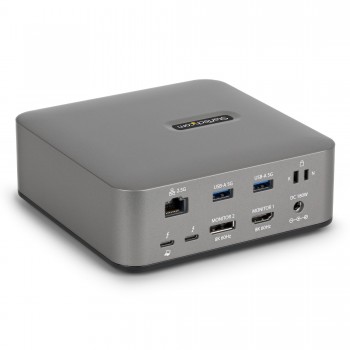 StarTech.com 215UE-TB5USB4DOCK base para portátil y replicador de puertos Alámbrico Thunderbolt 5 Gr