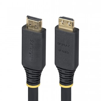 StarTech.com Cable HDMI de Alta Velocidad Activo de 10m - Conectores de Agarre - UHD 4K60Hz 1440p 14 HDMI2-CABLE-GRIP-10M
