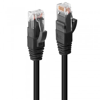 Lindy 45430 cable de red Negro 0,3 m Cat6 U UTP (UTP)