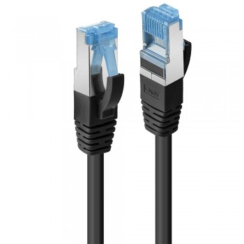 Lindy 47411 cable de red Negro 0,5 m Cat6a S FTP (S-STP)