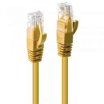 Lindy 48060 cable de red Amarillo 0,3 m Cat6 U UTP (UTP)