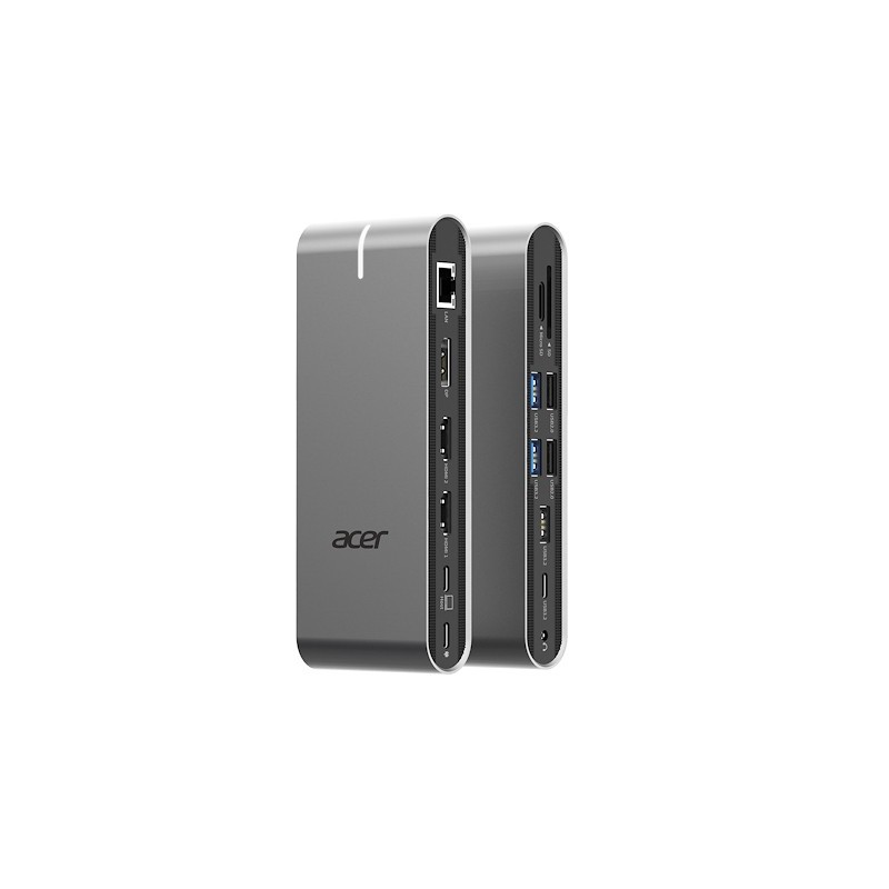 Acer HP.DSCAB.022 base para portátil y replicador de puertos Alámbrico USB 3.2 Gen 1 (3.1 Gen 1) Typ