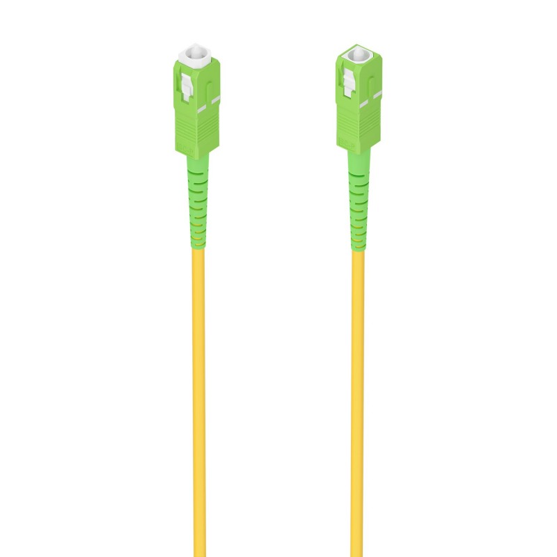 AISENS Cable Fibra Óptica Latiguillo G657A2 3.0 9 125 SMF Simplex CPR DCA LSZH, SC APC-SC APC, Amari A152-0983