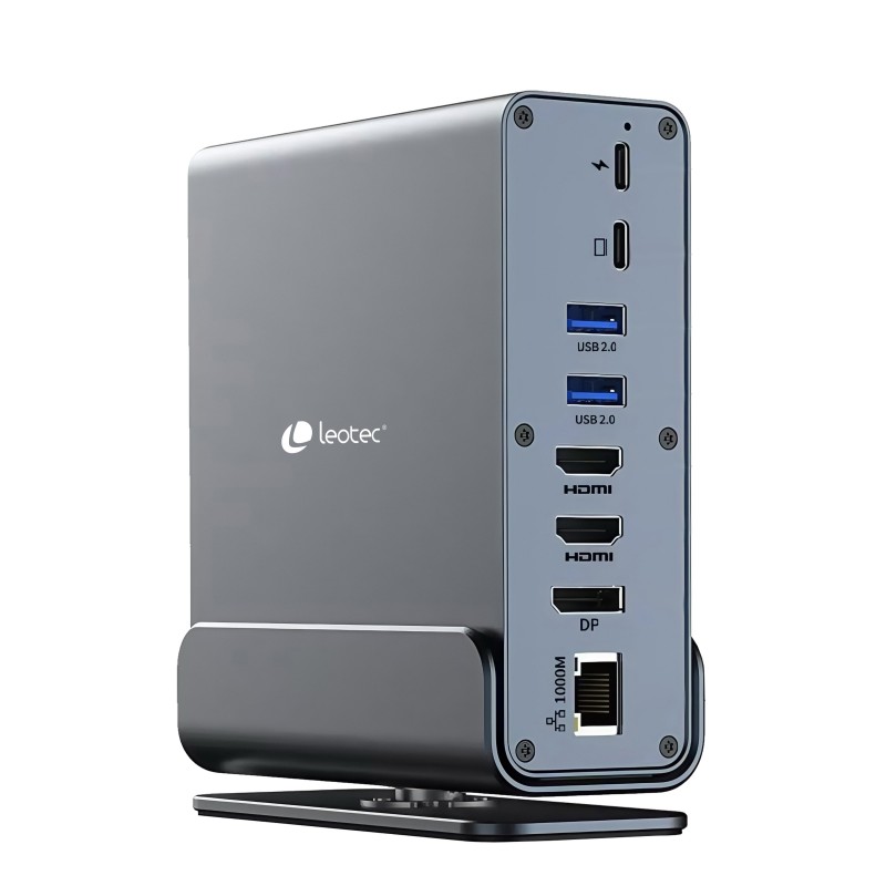 Leotec Docking Station 15 en 1 LEDS06