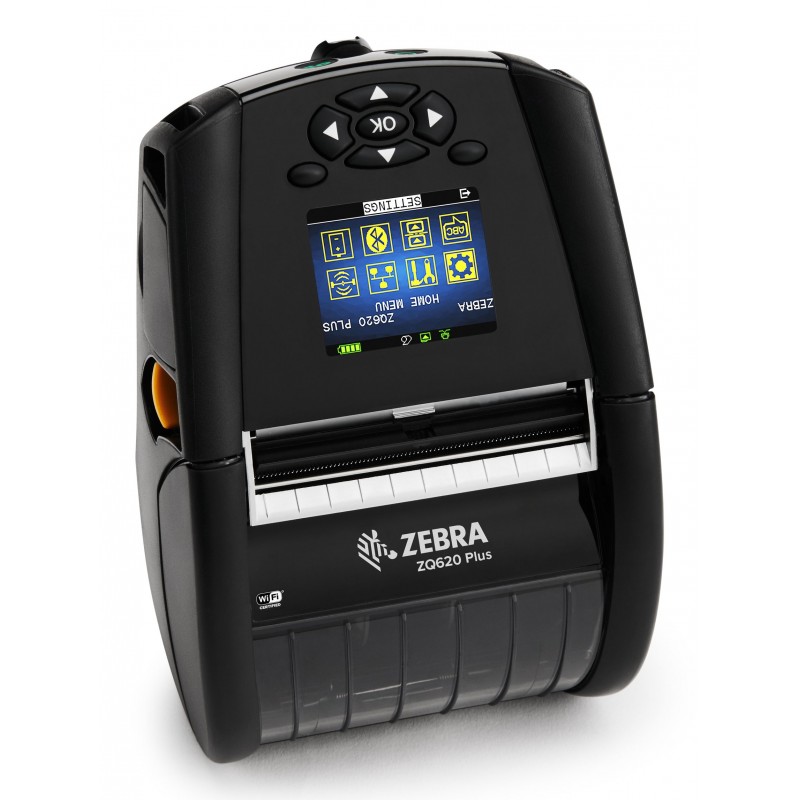 DT PRINTER ZQ620 PLUS 3IN 72MM PRNT EN BT 4.X LIN PLATEN 0.75IN CORE ZQ62-AUFAE14-00 