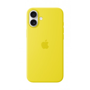 Apple Funda de silicona con MagSafe para el iPhone 16 Plus - Amarillo carambola MYYG3ZM A