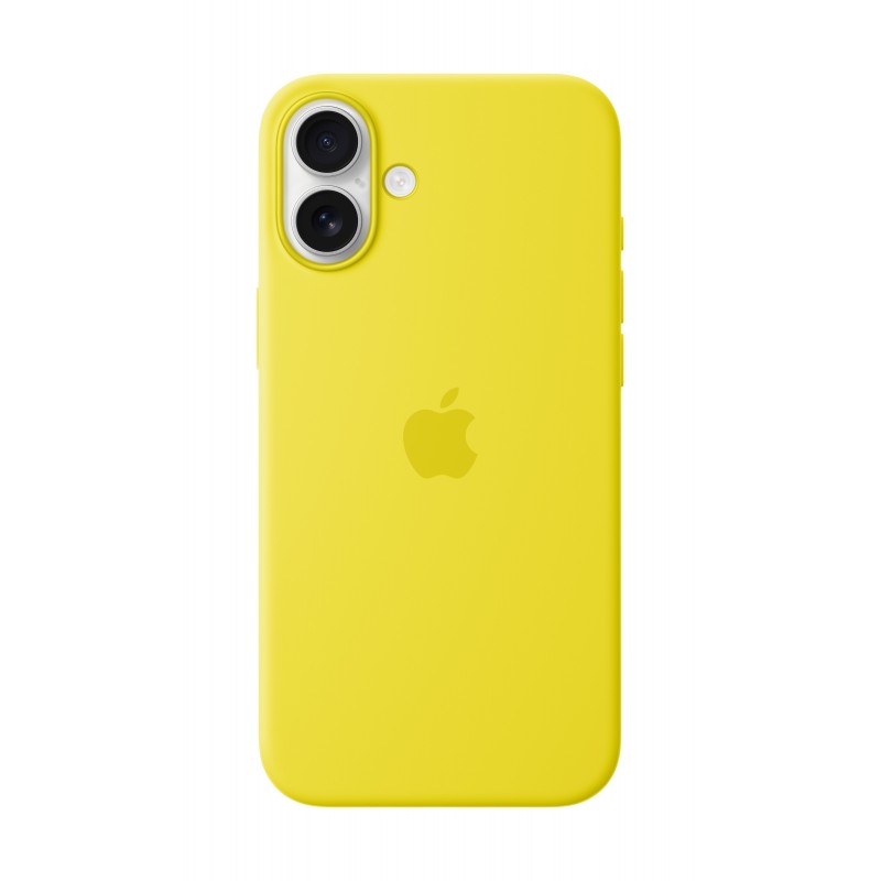 Apple Funda de silicona con MagSafe para el iPhone 16 Plus - Amarillo carambola MYYG3ZM A