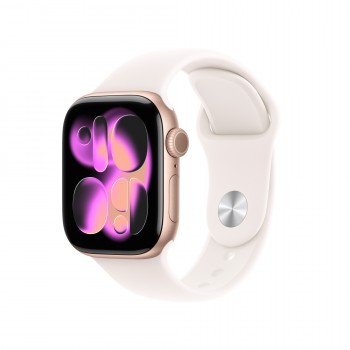 Apple Watch Series 11  42MM Aluminio Oro rosa con correa color Rosa - 5G MF8E4QL A