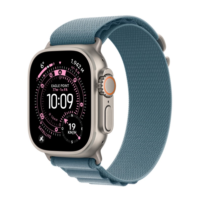 Apple Watch Ultra 3  49MM Titanio Titanio con correa color Azul - 5G MEWM4QL A