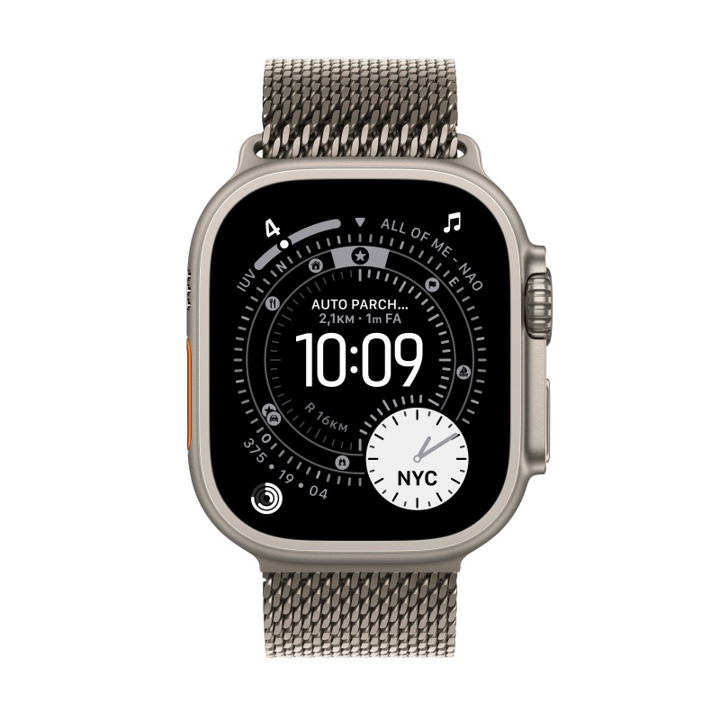 Apple Watch Ultra 3  49MM Titanio Titanio con correa color Titanio - 5G MEWY4QL A