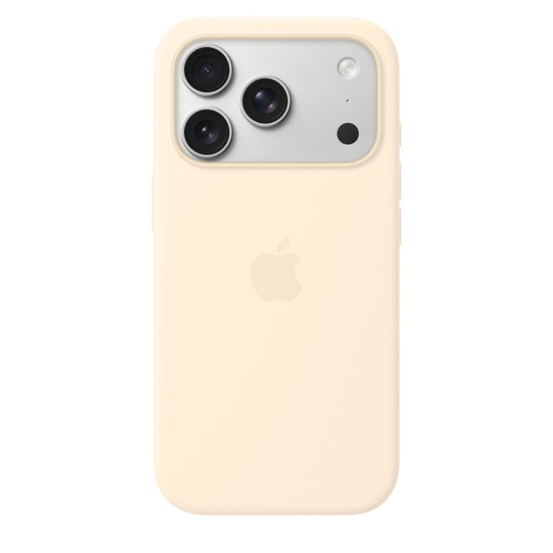 Funda Microfibra, Silicona Color vainilla para Apple iPhone 17 Pro MHVX4ZM A