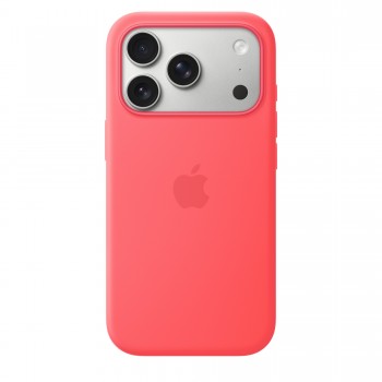 Funda Microfibra, Silicona Rojo para Apple iPhone 17 Pro MHW04ZM A