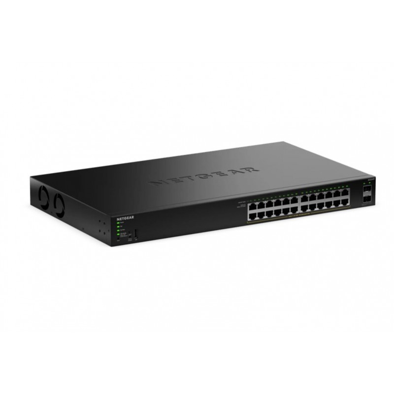 NETGEAR GS324TPv2 - Gestionado L2 L3 Gigabit Ethernet (10 100 1000) - Energía sobre Ethernet (PoE) - GS324TP-200EUS