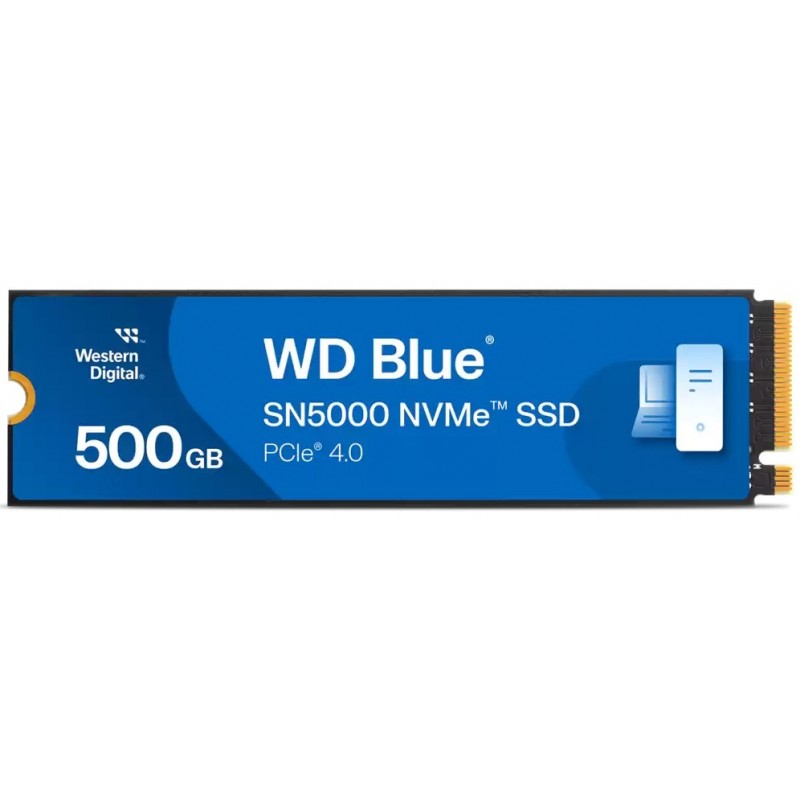 WD Blue SN5000 - 500GB M.2 3D TLC NAND PCI Express 4.0 WDS500G4B0E