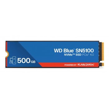 WD Blue SN5100 - 500GB M.2 QLC 3D NAND PCI Express 4.0 WDS500G5B0E