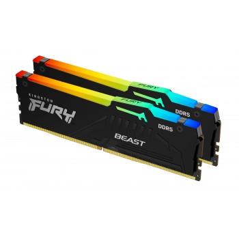 Kingston Technology FURY Beast 64GB 5600MT s DDR5 CL40 DIMM  64GB - 2 x 32GB DDR5  MHz KF556C40BB2AK2-64