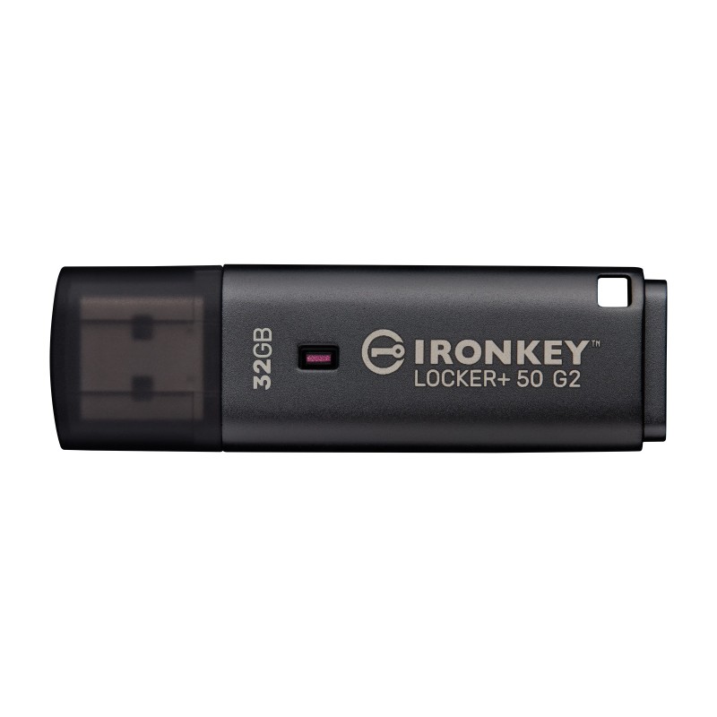 Kingston Technology IronKey 32GB Locker Plus 50 G2 32GB - USB Type-A - Negro IKLP50G2 32GB
