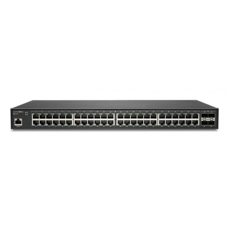 SonicWall SWS14-48 - Gestionado L2 Gigabit Ethernet (10 100 1000) - 1U - Negro 02-SSC-8380