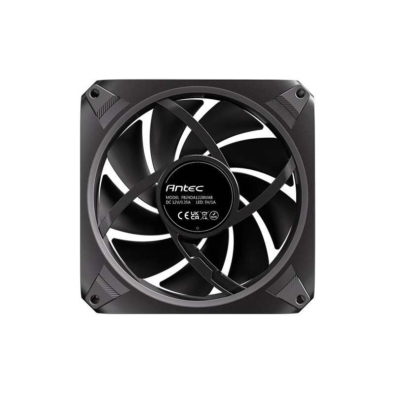 Antec Orbit 120 ARGB - 12 cm - ARGB - Negro 0-761345-40059-6