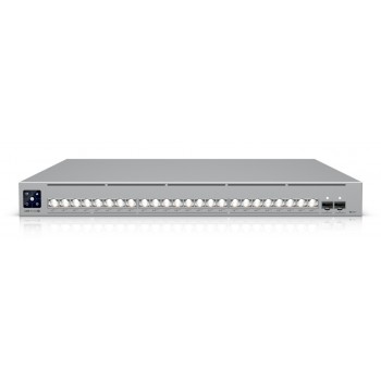 Ubiquiti UniFi Pro XG 24 PoE - Gestionado L2 L3 - 24 Puertos PoE - 10G Ethernet - 1U - Gris USW-PRO-XG-24-POE
