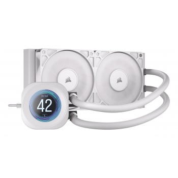 Corsair Nautilus 240 RS LCD 12 cm Blanco  CW-9061032-WW