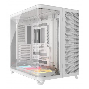 Corsair AIR 5400 LX-R RGB iCUE LINK Midi Tower Blanco CC-9011321-WW