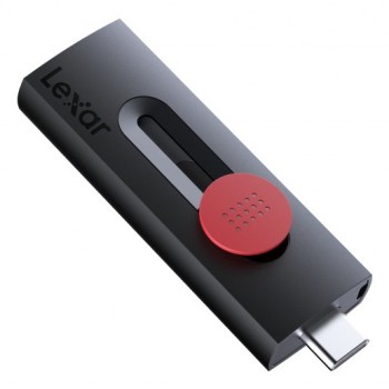 Lexar JumpDrive Dual Drive D300 256GB - USB Type-A   USB Type-C - Negro LJDD300256G-BNBNG