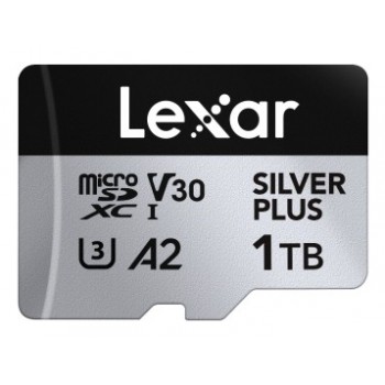 Lexar Professional SILVER PLUS 1 TB MicroSDXC UHS-I LMSSIPL001T-BNANG