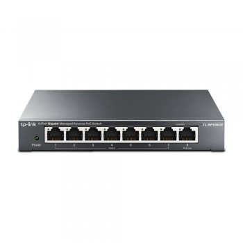 TP-Link TL-RP108GE switch Gestionado L2 Gigabit Ethernet (10 100 1000) Energía sobre Ethernet (PoE)  TL-RP108GE V2