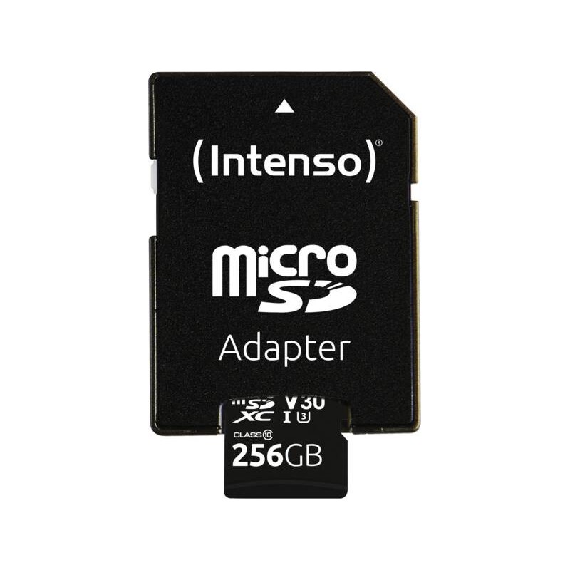 Intenso 3433492 memoria flash 256 GB MicroSDXC UHS-I Clase 10