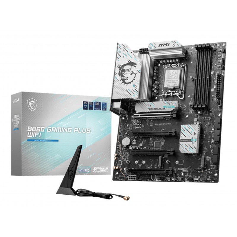 MSI B860 GAMING PLUS WIFI - LGA 1851 (Socket V1) - ATX - Intel B860 911-7E41-003